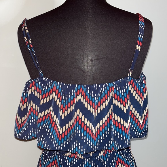 GLAM Ruffled Strap Mini Dress - Picture 8 of 9